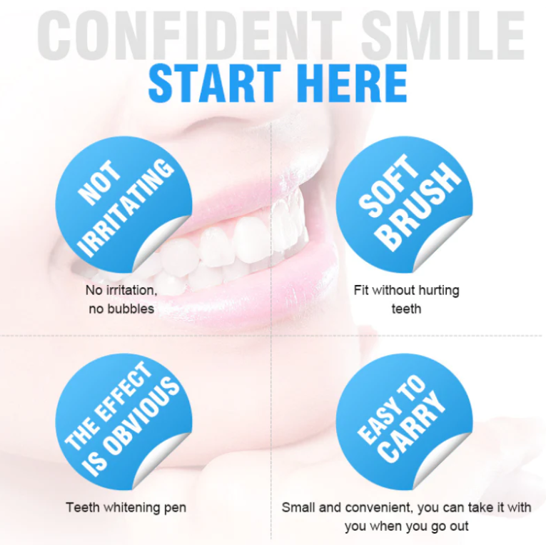 Teeth Whitening Pen | 1+1 FREE